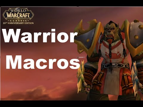 Classic Warrior Macros Guide