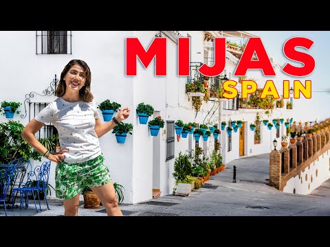 Mijas: uma LINDA vila branca na Espanha