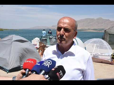 Malatya'da 1  Turna Balığı Yakalama Yarışması düzenlendi