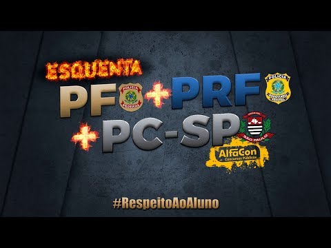 Aula Gratuita - Esquenta PF/PRF/PC-SP - Leis Especiais e Informática - Alfaconcursos
