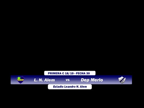 EN VIVO | LN Alem vs Deportivo Merlo - Primera C - Fecha 30