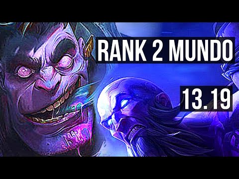 MUNDO vs RYZE (TOP) | Rank 2 Mundo, 5/1/11 | BR Challenger | 13.19