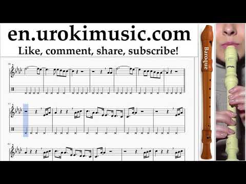 How to Play Recorder (B.) P!nk - What About Us Tabs Part#2 um-i-rn352