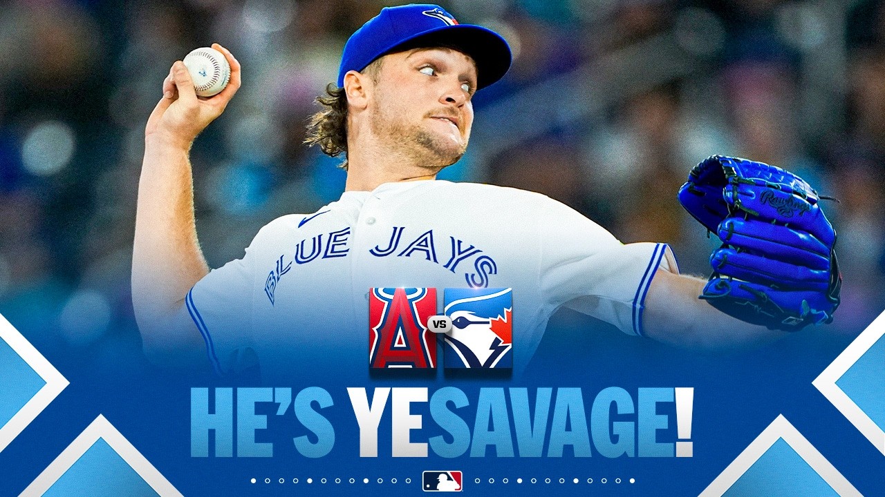 Trey Yesavage struck out 6 batters including ALL THREE he faced in the first inning | MLB Highlights