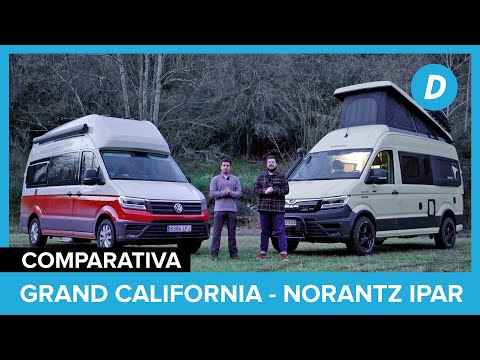 Volkswagen Grand California vs Norantz Ipar Allroad (MAN TGE) | Comparativa camper XXL | Diariomotor