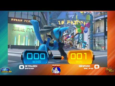 Skyrasen (Lucario) vs SirSpudd (Gengar) Grand Finals Pokken at Underground - 11/21/17