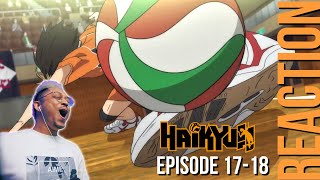 Iron wall comes Down! Adonis Reacts to Haikyuu 17 18