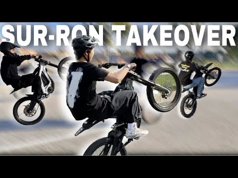 Huge SURRON Rideout! *Cops Called*