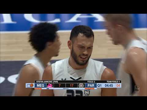 ABA Liga 2018/19, Round 6 match: Mega Bemax - Partizan NIS (3.11.2018)