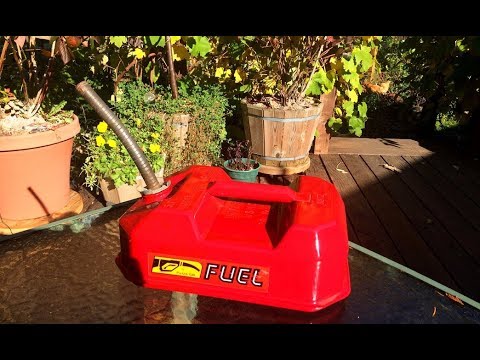 Restoring a Vintage Gas Can