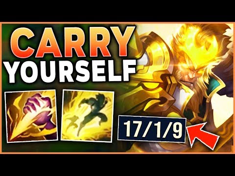 #1 WUKONG WORLD HOW TO CARRY 3 LOSING LANES (AS JUNGLE) - League of Legends