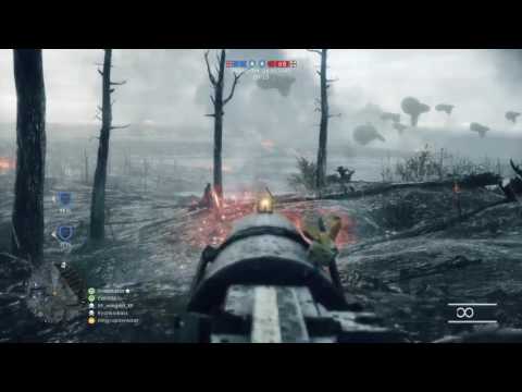 Battlefield™ 1 Rush machine gun defense