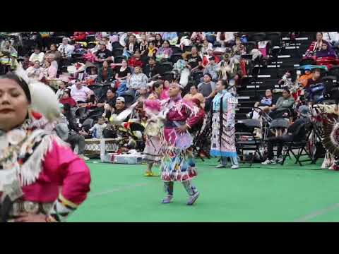 Women’s Jingle Dress Special SNL  (Pretty in Pink) at 4Bears Powwow 2024