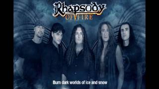 Rhapsody of Fire- Raging Starfire (Lyrics)