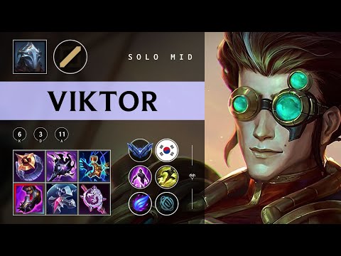 Viktor Mid vs Cassiopeia - KR Diamond Patch 25.24