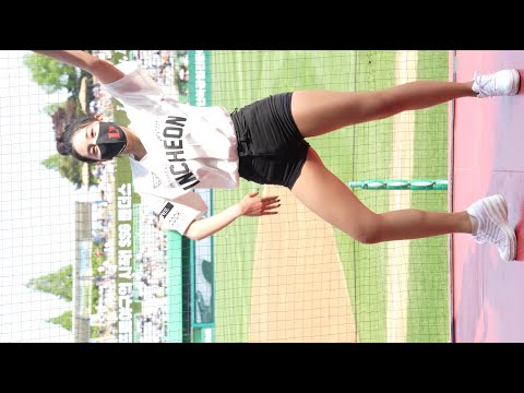 [4K] 220522 치어리더 목나경 직캠 / 여자아이들 - '톰보이(TOMBOY)' 직캠 @문학경기장 SSG랜더스 (1/5)