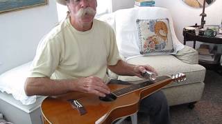 Mojo Collins  Endorses Twisted Wood  Lap Slide Guitars - Acoustic  Presentation - Video 2 - MVI 0003