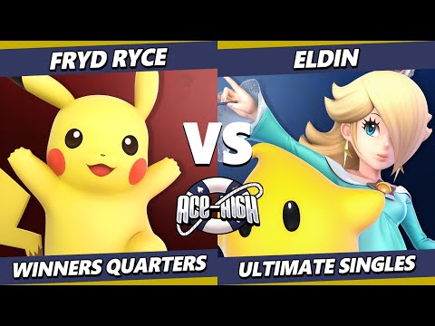 Ace High - Fryd Ryce (Pikachu) Vs. Eldin (Rosalina) Smash Ultimate - SSBU