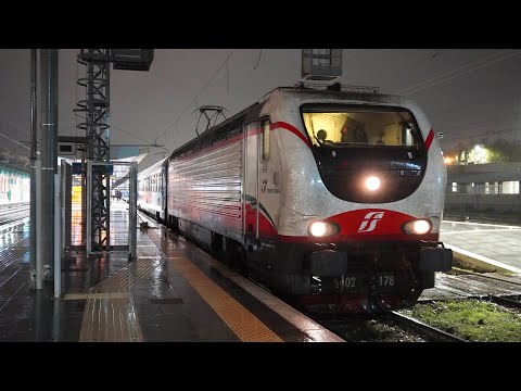 E402B “FRECCIABIANCA” STRAORDINARIAMENTE SUL INTERCITY NOTTE LECCE-MILANO!