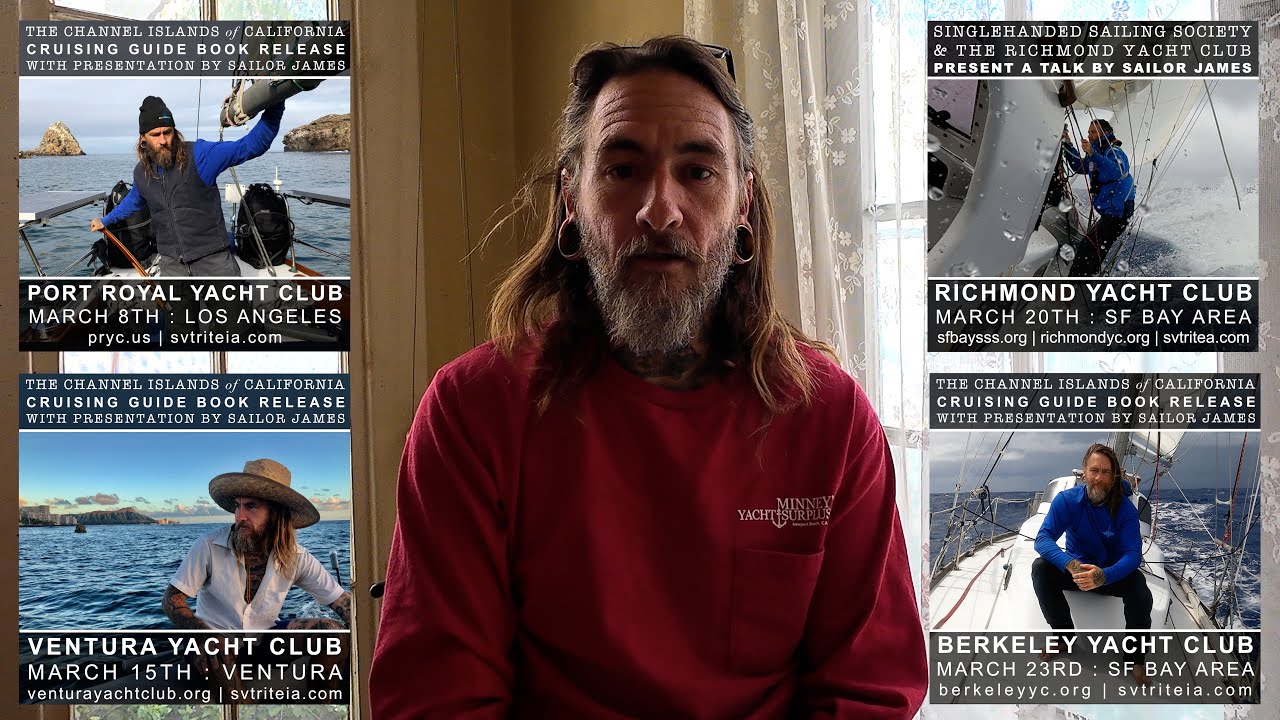 Sailor James California Speaking Tour - March 2025