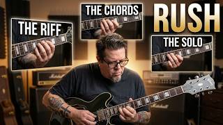 RUSH Natural Science Guitar Lesson + Tutorial
