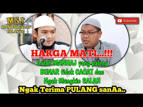 Harga mati.. ‼️MANHAJ SALAF pasti paling benar || Ustadz Umar Baladraf- ustadz Firanda Andirja