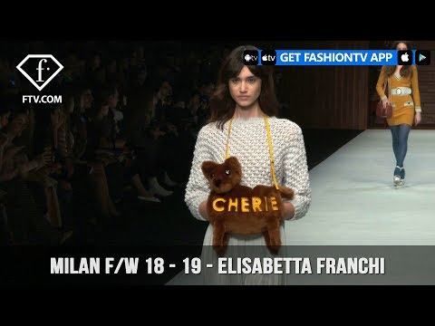Milan Fashion Week Fall/Winter 18-19 - Elisabetta Franchi | FashionTV | FTV
