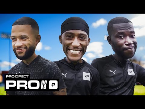 MEMPHIS DEPAY is on a DIFFERENT LEVEL 🔥 But can he beat FILLY & HARRY PINERO? 👀 | PRO VS PRO:DIRECT