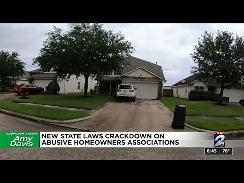 New laws target abusive homeowners’ associations