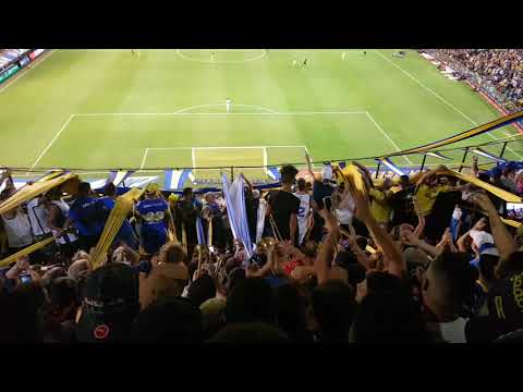 "Nosotros alentamos pongan huevos q ganamos/ Canciones varias Boca vs Tigre 10/03/18" Barra: La 12 • Club: Boca Juniors