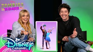 Meg and Milo's EXCLUSIVE First Look at the NEW ZOMBIES: The Re-Animated Series | @disneychannel video