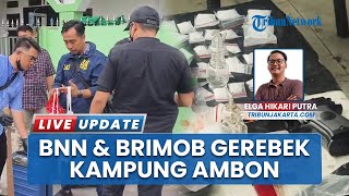 BNN dan Brimob Gerebek Kampung Darurat Narkoba di Jakarta Barat, Puluhan Orang Diamankan