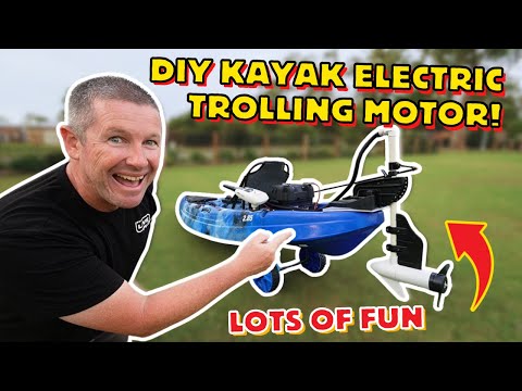 We install a Minn Kota Riptide Trolling Motor onto our Fishing Kayak & it's lots of fun! Simple DIY!