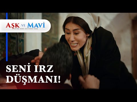 Hasibe, Cemal'in boğazını sıkıyor! - Aşk ve Mavi 25. Bölüm