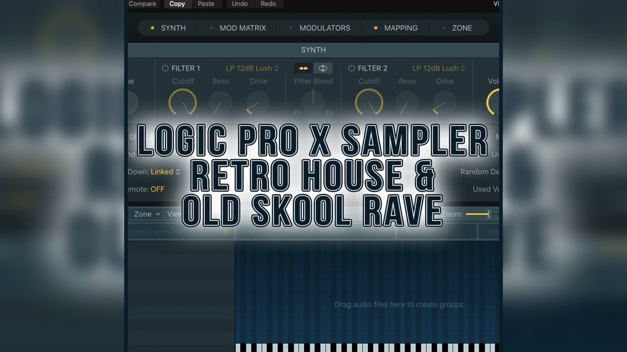 Logic Pro X Sampler - Retro House & Old Skool Rave