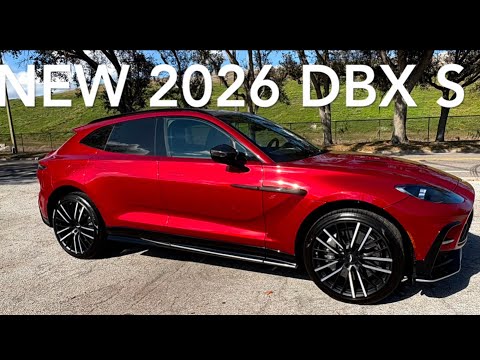 New 2026 Aston Martin DBX S  PUSHED TO THE LIMIT