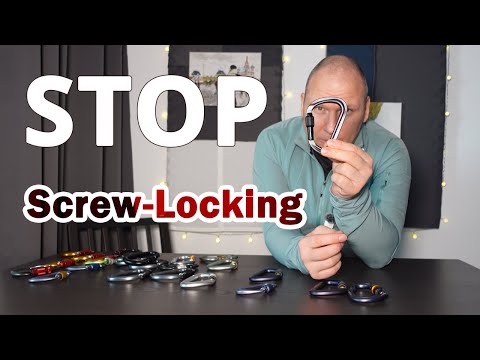 Via Ferrata Resting Systems: Why Screw-Lock Carabiners Are the Wrong Tool