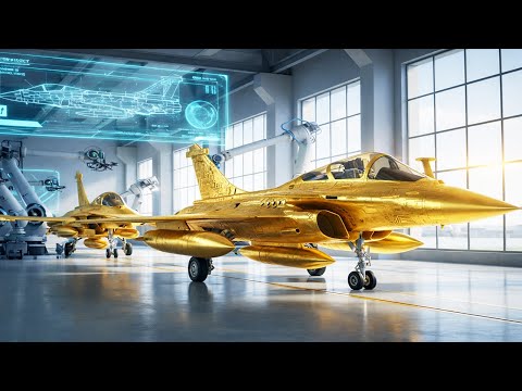 The 24K Solid Gold Dassault Rafale: Ultimate Assembly & SPECTRA Suite