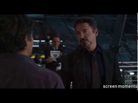 Tony Stark Eye Rolling Scene - The Avengers 2012