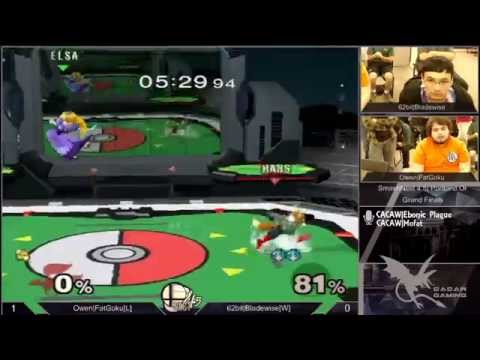SN4.5 Melee | [Owen]FatGoku (Fox) Vs. [62bit]Bladewise (Peach)