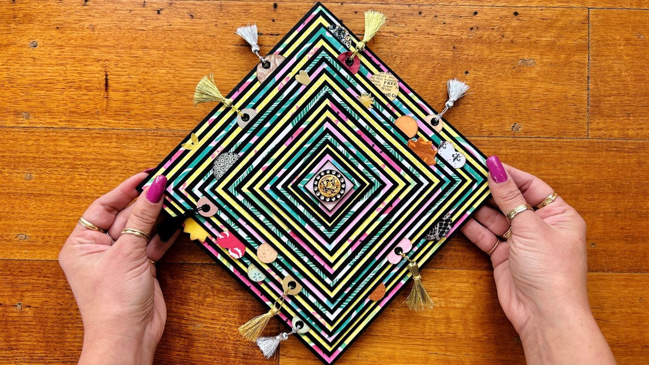Stacked Pyramid Journal Tutorial - Two Ways