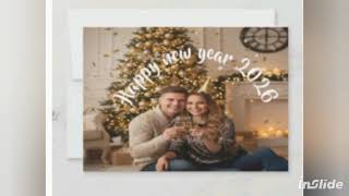 New year card greeting at zazzle 