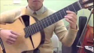 Guitar Lesson: Reality from La Boum Guitar Cover