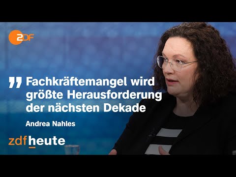 Arbeitskräfte gesucht - wer sichert Wirtschaft und Wohlstand? | maybrit illner vom 02.02.2023