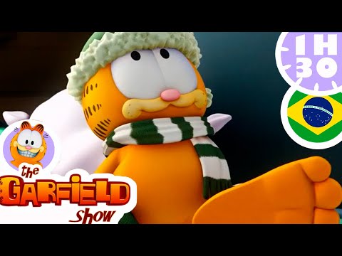 🌼 Compilação da 3ª temporada de Garfield 🌼- episódios completos em português