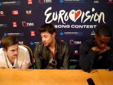 Malta National Selection 2011 - Interview with Blue