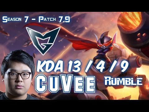 SSG CuVee RUMBLE vs OLAF Top - Patch 7.9 KR Ranked
