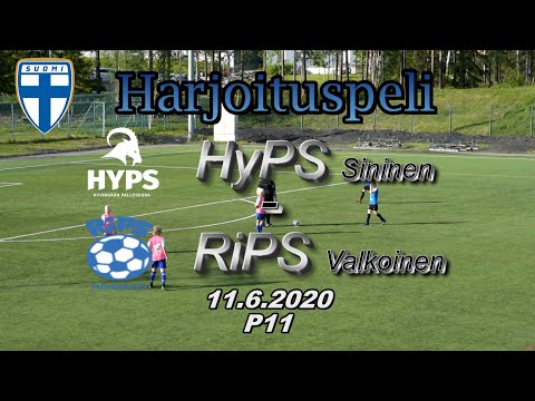 Harjoituspeli P11 HyPS Sininen - RiPS Valkoinen 11.6.2020