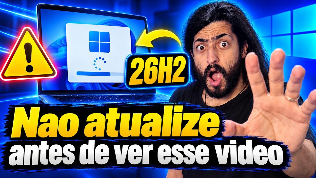 Windows 11 26H2 LIBERADO! Vale a pena atualizar agora?