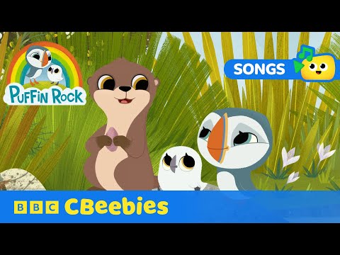 Puffin Rock theme song SINGALONG 🎶🎤 | Puffin Rock | CBeebies